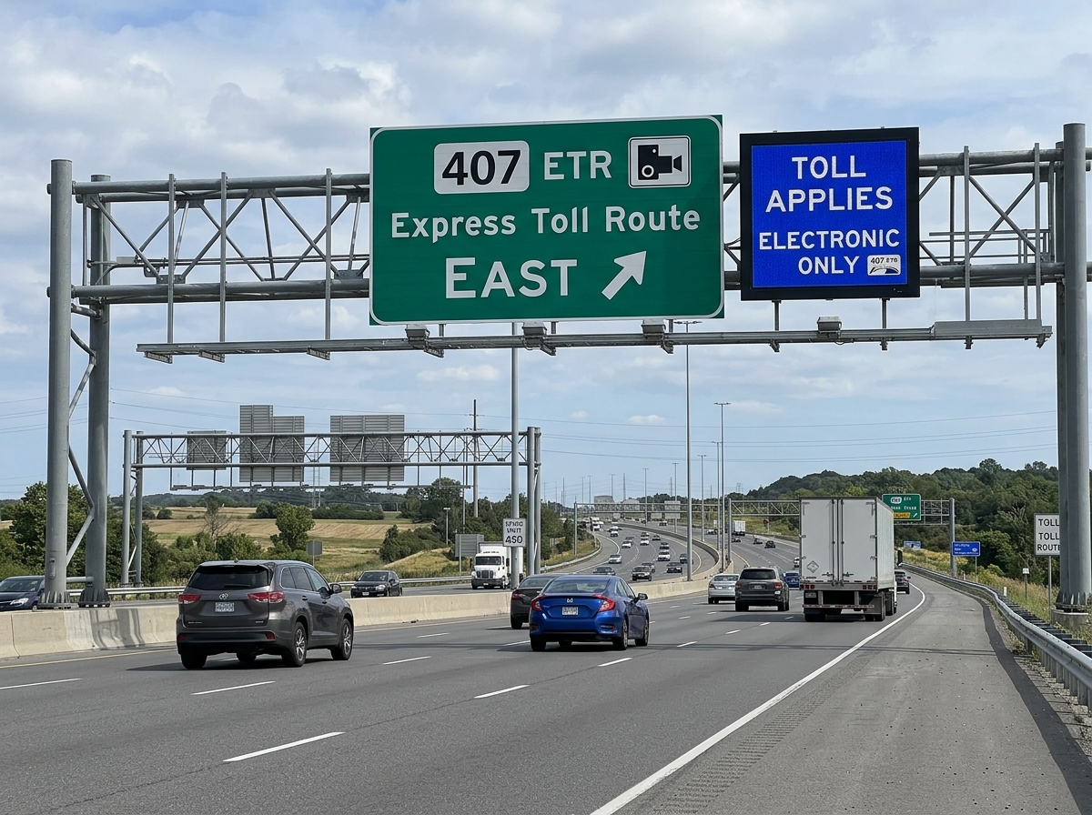 407 Express Toll Route